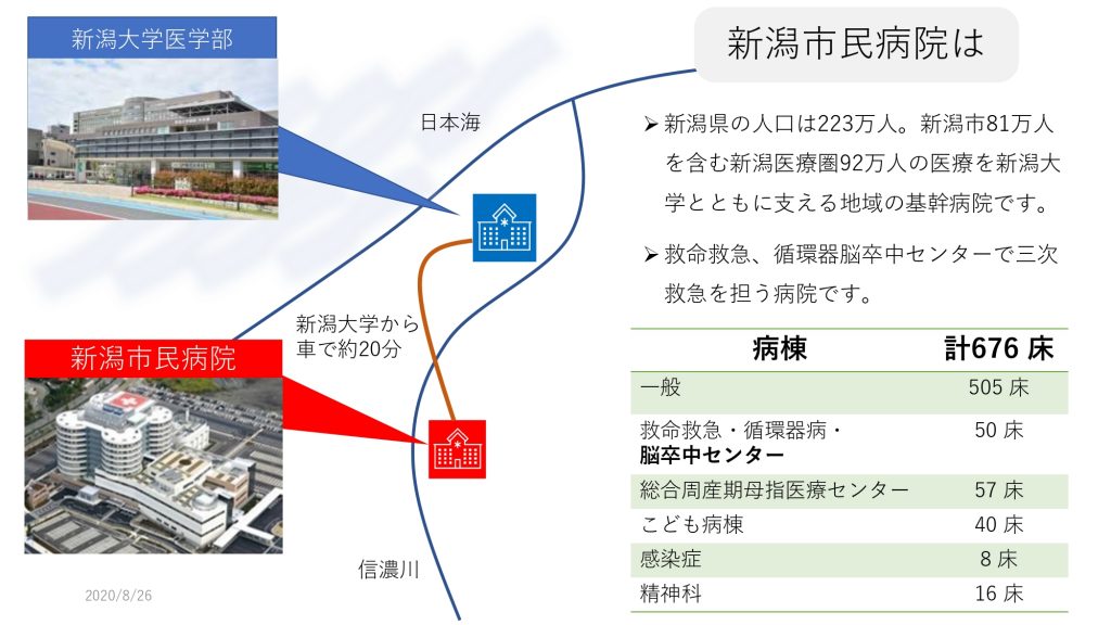 病院紹介（新潟市民病院 2020年） (2)